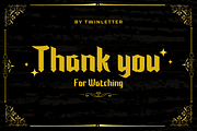 Wukang, a Blackletter Font by twinstd (Thumbnail 13 of 13)