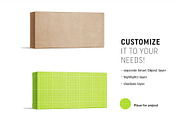 Box mockup 110x60x30, a Packaging Mockup by Smarty Mockups (Thumbnail 2 of 5)