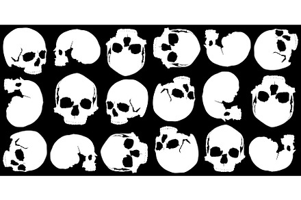 background skull color