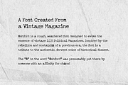 Ashford | D.I.Y. Weathered Serif, a Font by RS Design Co. (Thumbnail 3 of 5)