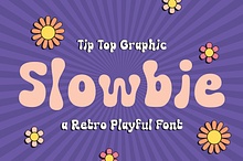 Slowbie – Retro Playful Font