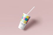 Soda Cup Mockup, a Product Mockup by PixelVoyager (Thumbnail 6 of 11)