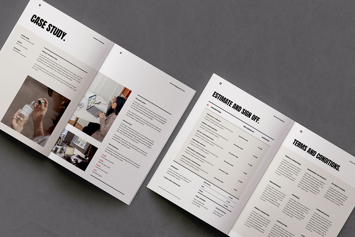 Proposal, a Brochure Template by Occy Design (Photo 7 of 7)