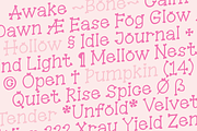 Bonelov – Lovely Bone Shaped Font, a Font by TypeTasty Font (Thumbnail 7 of 9)