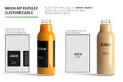 Juice Bottle Mock-Up, a Packaging Mockup by AY Mock-Ups (Thumbnail 2 of 11)
