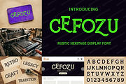 Cefozu | Elegant Modern Serif, a Serif Font by Astuti Studio (Thumbnail 10 of 23)
