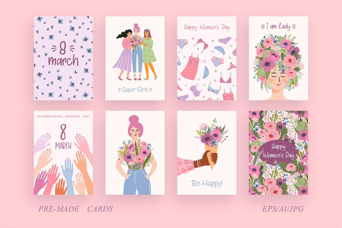 I am Lady! Vector collection, a Person Illustration by Nadia Grapes (Photo 5 of 10)