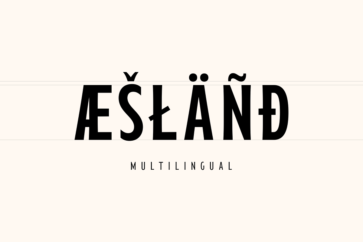 Noison Font Family, a Sans Serif Font by LoneArmy (Photo 4 of 12)