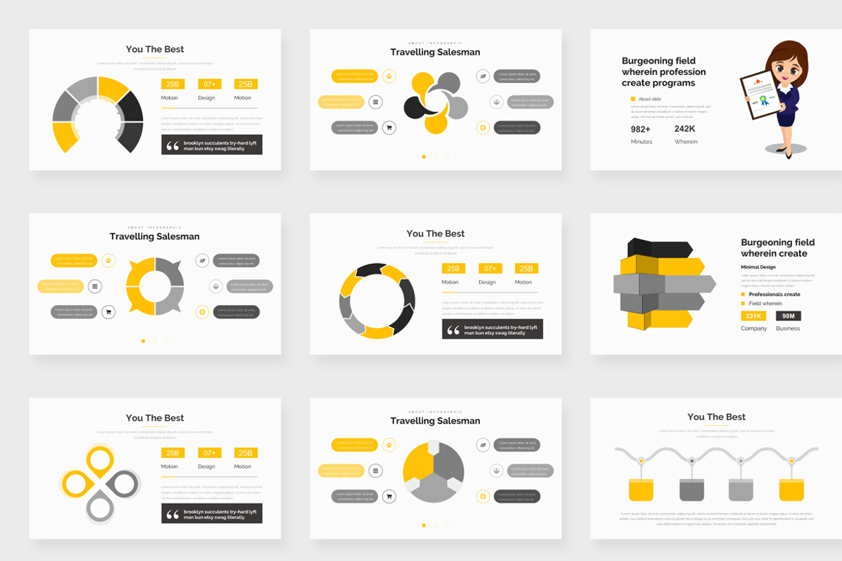Unisa Creative Keynote Template, a Presentation Template by One Percent Studio (Photo 11 of 17)