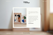 Square 1:1 Frame Mockup Kitchen PSD, a Household Mockup by momomockps (Thumbnail 11 of 11)