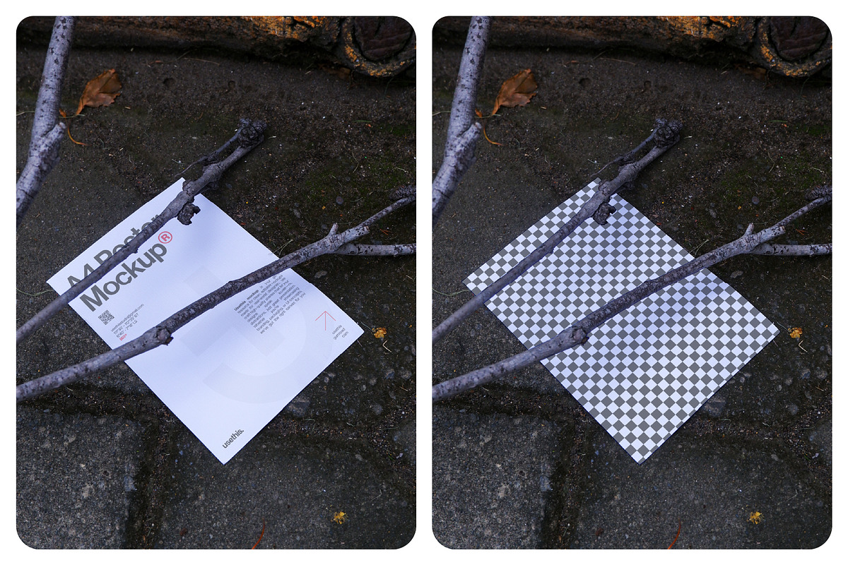 Outdoor A4 Poster Mockup Collection, an Advertising Mockup by Usethis Mockup (Photo 6 of 7)