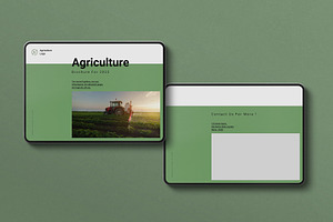 Digital Agriculture Layout Landscape