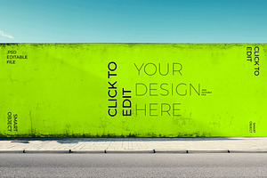 Urban Billboard Mockup, an Advertising Mockup by Voar Mockups