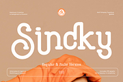 Sincky, a Serif Font by saemoon creative (Thumbnail 1 of 15)