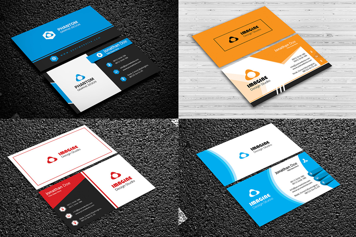40+ Business Card Bundle 97% OFF, a Business Card Template by Imagine Design Studio (Photo 8 of 12)