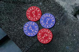 Coaster Mockup, a Cups & Container Mockup by Morand Union