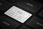 Simple Individual Business Cards, a Business Card Template by Galaxiya (Thumbnail 3 of 8)
