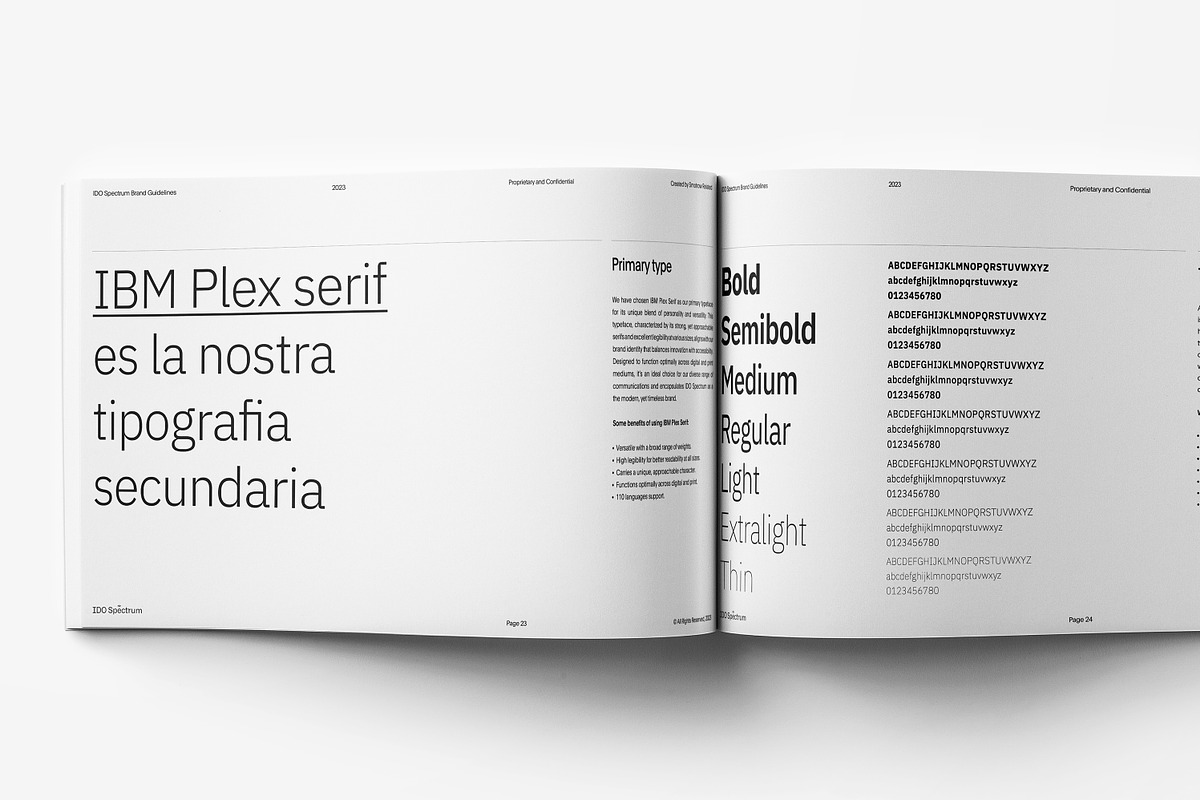 IDO Spectrum Brand Style Guidelines, a Presentation Template by Smotrow Related (Photo 10 of 15)