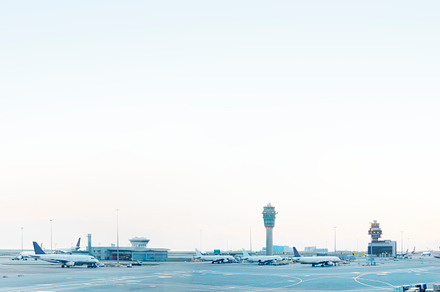 Interior building featuring hong kong, airline, and airplane, an Architecture Photo by rawpixel