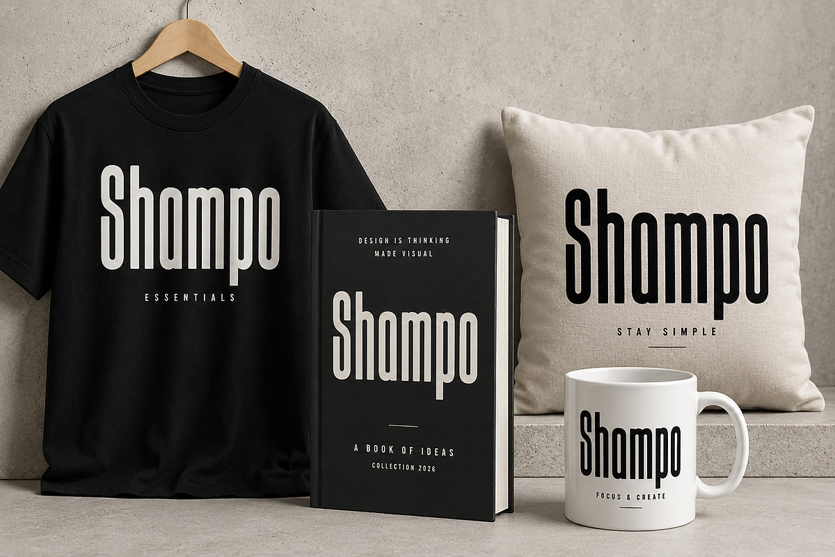 Shampo, a Sans Serif Font by Wow Magic (Photo 5 of 5)