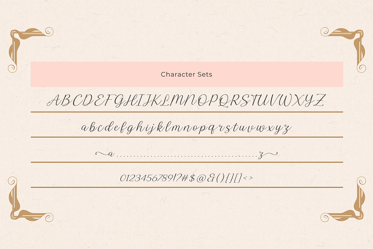 Lambency - a Modern Script Font, a Script Font by Ali Hamidi (Photo 7 of 9)