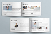 Company Profile Template Landscape, a Brochure Template by E-Type (Thumbnail 3 of 5)