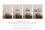 Artwork Frame Photo Mockup Bundle, a Print Template by Moyo Studio (Thumbnail 8 of 11)
