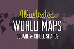 Textured World Maps