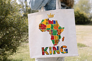 African King Map Black History PNG, an Illustration by Canvas Craft (Thumbnail 6 of 6)