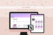 Life Planner Notion Template, a Templates & Theme by bellaROSEworkshop (Thumbnail 3 of 10)