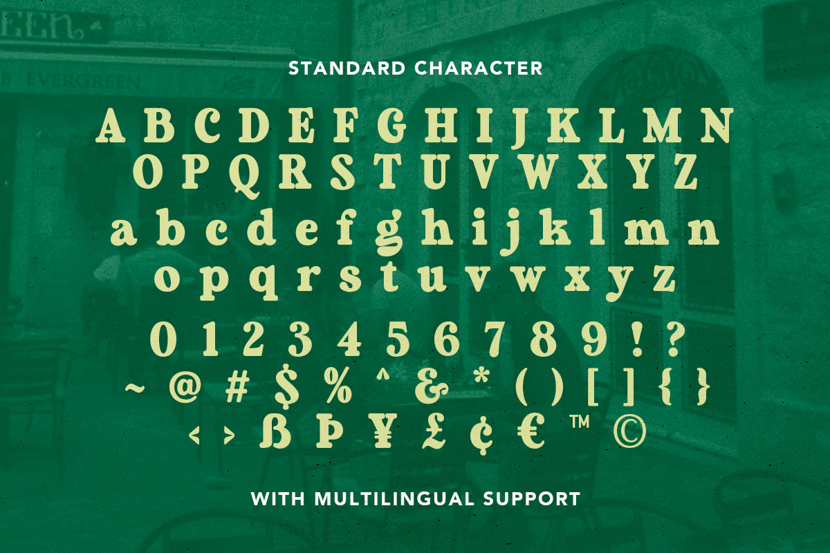 Breaking March - Groovy Bold Serif, a Serif Font by Sarid Ezra (Photo 9 of 11)