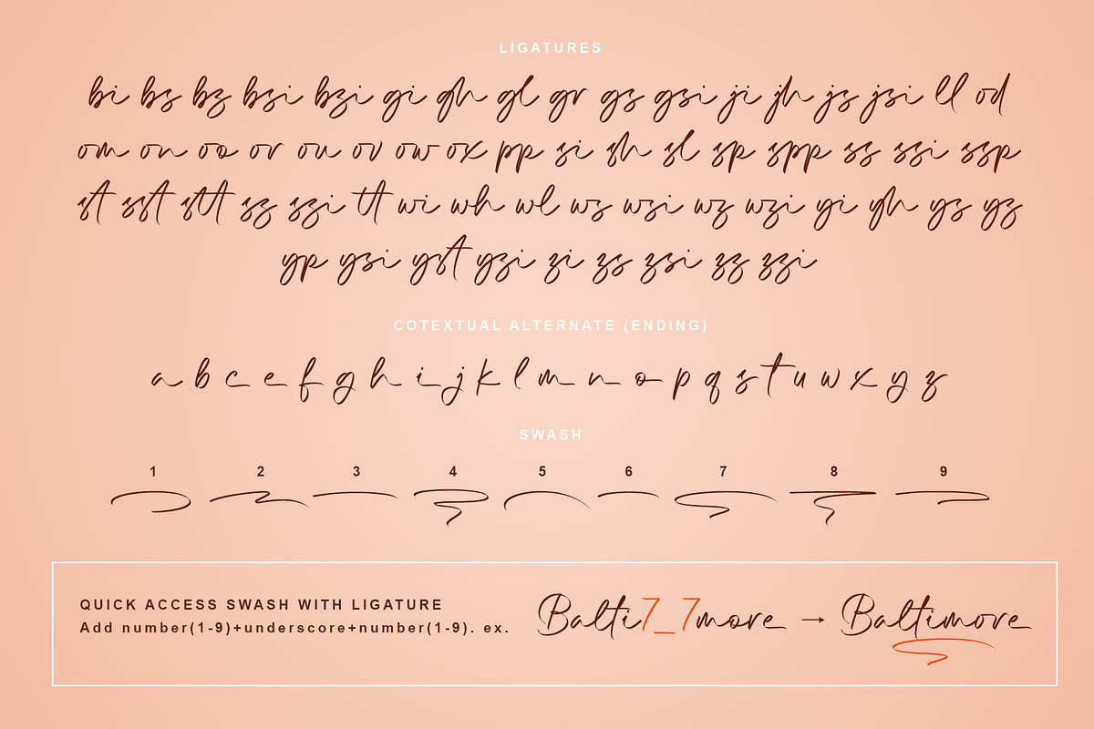 Montegi | Modern Calligraphy, a Handwritten Font by Lemonthe (Photo 3 of 6)