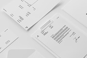 Minimal White Brand Mockup Pack, a Product Mockup by S48 Mockups (Thumbnail 6 of 9)