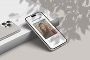 iPhone 15 Pro Max Mockup, an iPhone Mockup by graphicpages (Thumbnail 8 of 11)