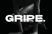Gripe Typeface, a Sans Serif Font by Foxtype (Thumbnail 1 of 5)