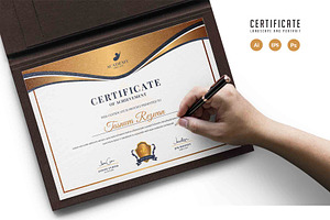 169. Modern Certificate Template