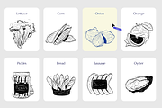 38 Illustration | Grocery Store, a Food Illustration by Directico Design Kit (Thumbnail 8 of 11)