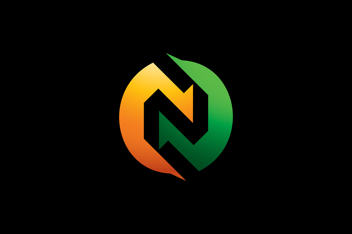 Modern Letter N Monogram Logo, a Branding & Logo Template by Shahjhan (Photo 3 of 4)