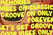 Great Chunky Sans - Y2k Funny Retro, a Sans Serif Font by MaxArt Foundry (Thumbnail 7 of 13)