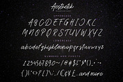 Aesthetik | Handwriting Font, a Script Font by Ian Irwanwismoyo (Thumbnail 6 of 8)