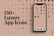 iOS 14 Luxury iPhone App Icons • II, an Icon by Homescreen Pro (Thumbnail 1 of 6)