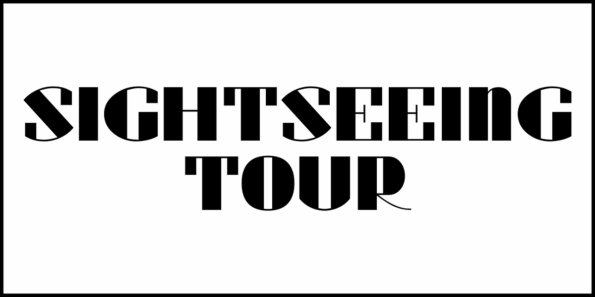 Sightseeing Tour JNL, a Font by Jeff Levine Fonts (Photo 2 of 5)
