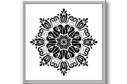 Floral Vector Abstract Pattern, a Decorative Illustration by FineArtStudio (Thumbnail 3 of 3)