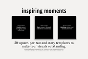 GROWTH MINDSET 50 INSTAGRAM TEMPLATE, a Social Media Template by RB Boutique (Thumbnail 3 of 9)