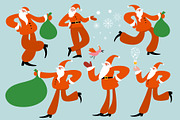 Merry Christmas cards, a Seasonal Illustration by lenlis (Thumbnail 3 of 6)