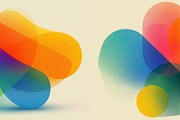 20 Liquid Sunrise Shapes Backgrounds, a Background Graphic by Incomelion (Thumbnail 8 of 10)