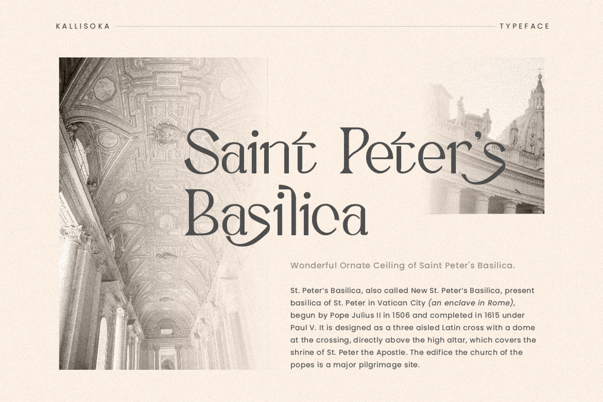 Kallisoka Modern Elegant Serif, a Serif Font by Creatype Studio (Photo 7 of 9)