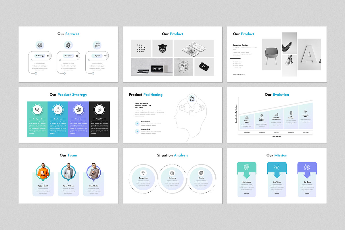 Marketing Plan Presentation Template, a Presentation Template by GenerousArt (Photo 3 of 8)