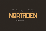 Northden Clean and Rough, a Sans Serif Font by 24Design Studios (Thumbnail 2 of 8)