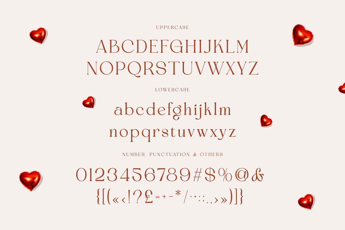 Youkiss Elegant Serif, a Serif Font by Cruzine (Photo 5 of 8)